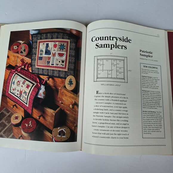 More Quick Country Quilting By Debbie Mumm Hardcover 60 Fast & Fun Projects - Picture 13 of 16